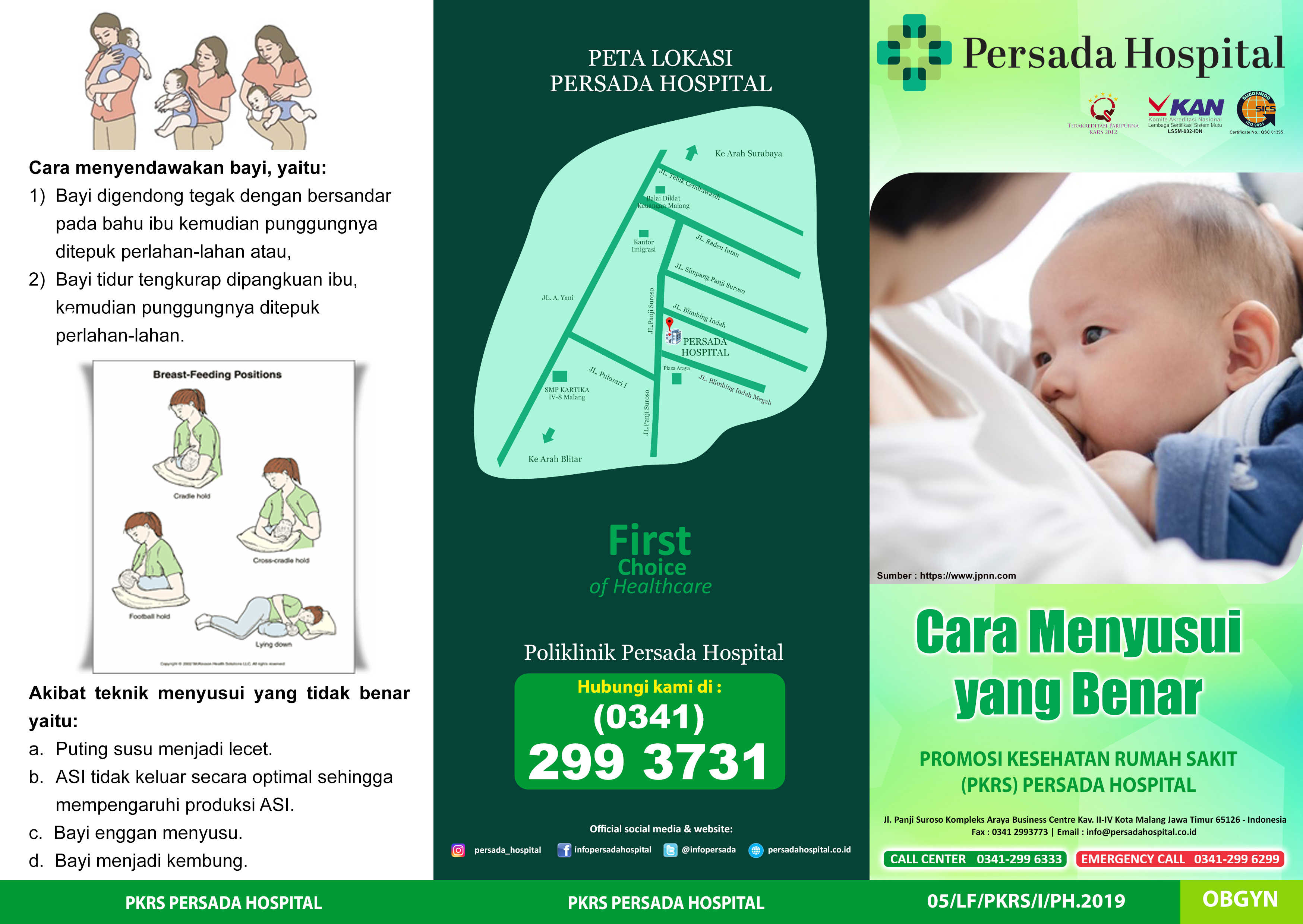 Cara Menyusui Yang Benar