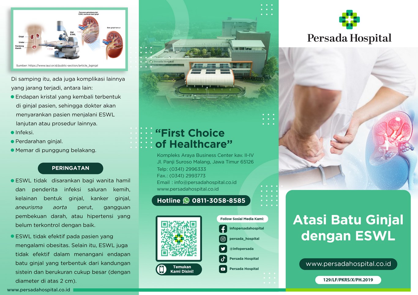Atasi Batu Ginjal Dengan ESWL